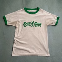 70s〜80s   アメリカ企業　両面プリン　RAINBIRD   リンガー tシャツ　白　緑 | Vintage.City 古着屋、古着コーデ情報を発信