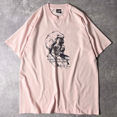 80s USA製 マーク トウェイン プリント 半袖 Tシャツ XL / 80年代 ビンテージ アメリカ製 ピンク シングル ステッチ Mark Twain | Vintage.City Vintage Shops, Vintage Fashion Trends