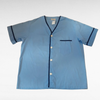 60s 70s RESTWELL no collar shirt | Vintage.City 빈티지숍, 빈티지 코디 정보