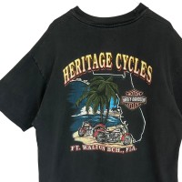 HARLEY-DAVIDSON Tシャツ XL 両面ロゴ プリントロゴ USA製 | Vintage.City 古着屋、古着コーデ情報を発信