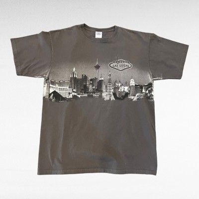 anvil LASVEGAS print t-shirt | Vintage.City 古着屋、古着コーデ情報を発信