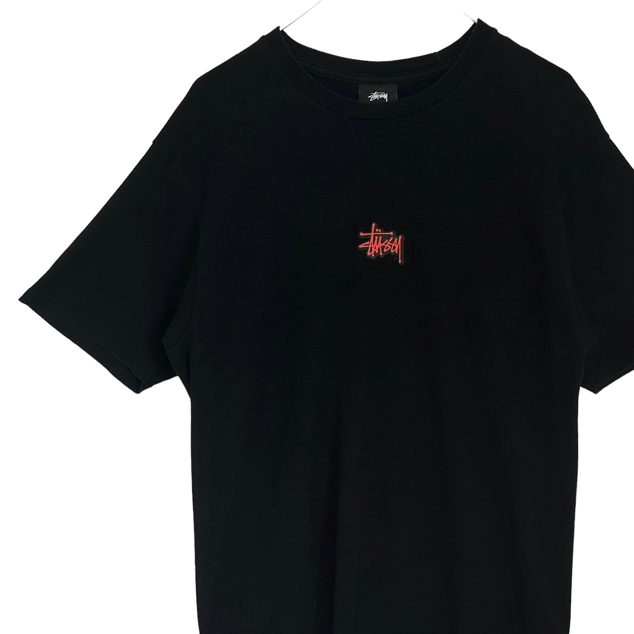 直売正規新品 未使用!!STUSSY センターワンポイント ロゴ ビッグサイズ Tシャツ Tシャツ/カットソー(半袖/袖なし)