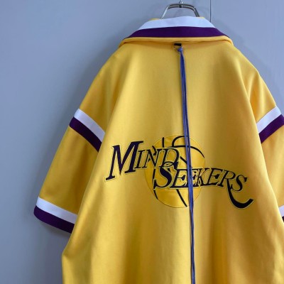 MIND SEEKER Lakers game shirt size L 配送C　マインドシーカー　背面ビッグ刺繍ロゴ　レイカーズ　ゲームシャツ | Vintage.City Vintage Shops, Vintage Fashion Trends