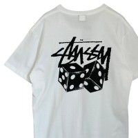 stussy ステューシー Tシャツ XL バックロゴ プリントロゴ ダイス | Vintage.City 古着屋、古着コーデ情報を発信