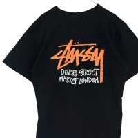 stussy ステューシー Tシャツ L バックロゴ プリント CDG コラボ 