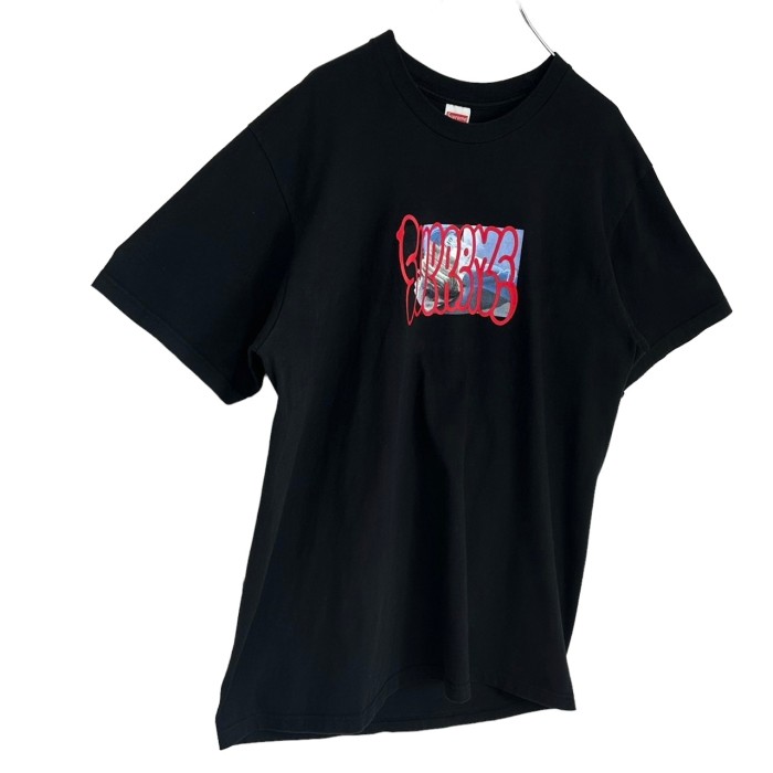 supreme シュプリーム Tシャツ L センターロゴ プリントロゴ | Vintage ...