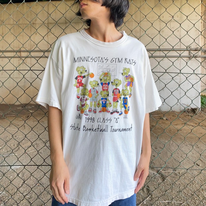 90's / MINNESOTA'S GYM RATS t-shirt | Vintage.City 古着屋、古着コーデ情報を発信