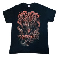 Lsize WE BUTTER THE BREAD WITH BUTTER 24041635 デスコアバンド バンT 半袖 | Vintage.City 빈티지숍, 빈티지 코디 정보