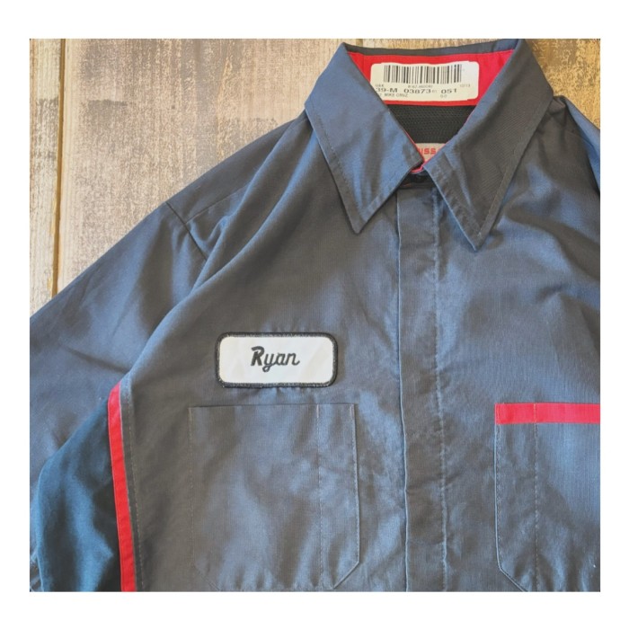 企業系 日産 オフィシャル ワークシャツ NISSAN 刺繍 ワッペン M | Vintage.City 빈티지숍, 빈티지 코디 정보