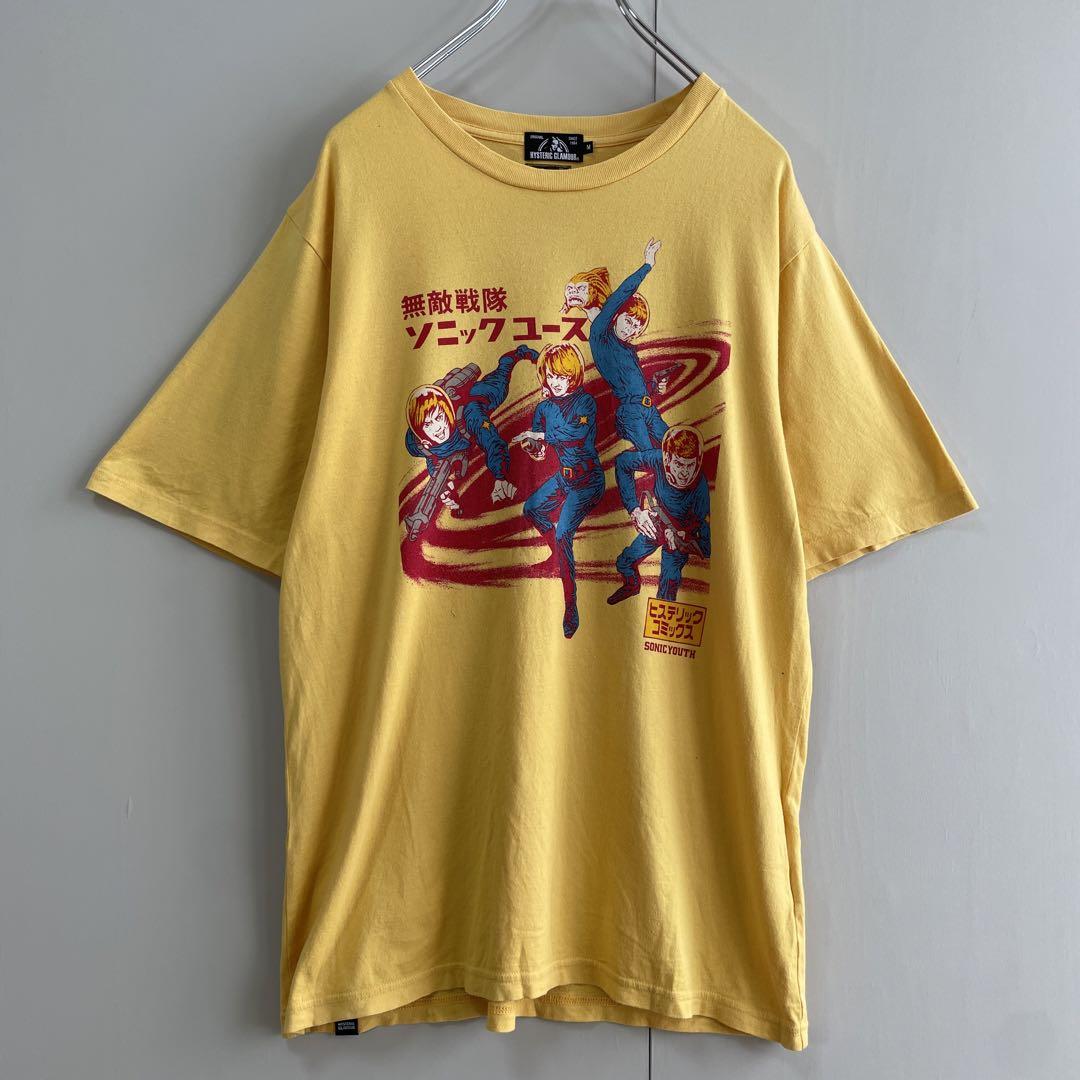 HYSTERIC GLAMOUR ✖️ SONIC YOUTH print T-shirt size M 配送C 