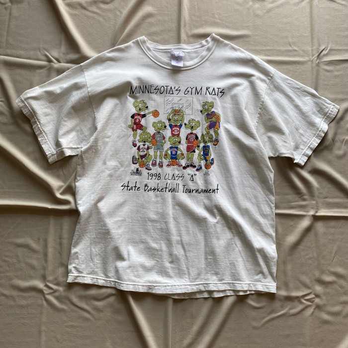 90's / MINNESOTA'S GYM RATS t-shirt | Vintage.City 빈티지숍, 빈티지 코디 정보