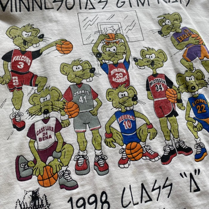 90's / MINNESOTA'S GYM RATS t-shirt | Vintage.City 古着屋、古着コーデ情報を発信