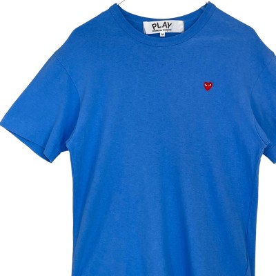 COMME des GARCONS Tシャツ 刺繍ロゴ ワンポイントロゴ | Vintage.City 古着屋、古着コーデ情報を発信