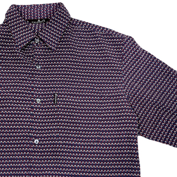 105size VALENCIA Design shirt 24041612 バレンシア 長袖シャツ シャツ | Vintage.City 빈티지숍, 빈티지 코디 정보