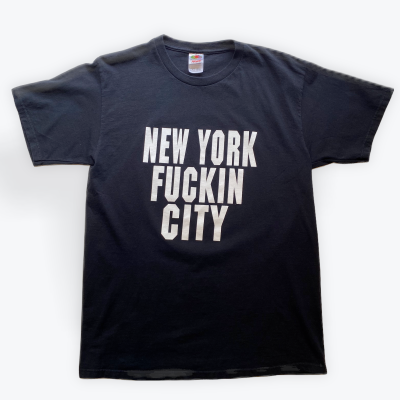 NEW YORK FUCKIN CITY Tshirt | Vintage.City Vintage Shops, Vintage Fashion Trends