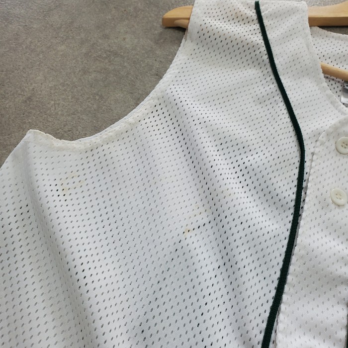 augusta メキシコ製mexico ベースボールシャツ白みどり緑タンクトップ | Vintage.City 古着屋、古着コーデ情報を発信