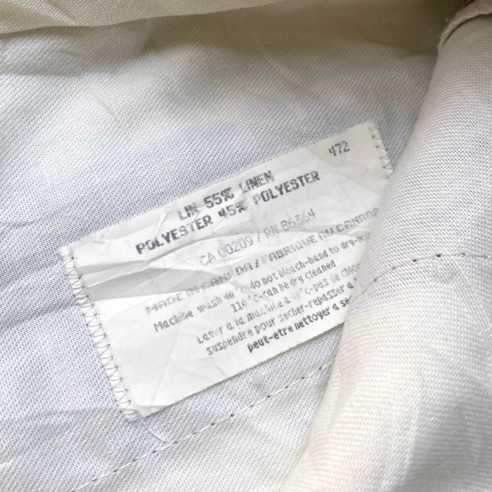 90’s “PERFORMANCE” Linen Wide Slacks | Vintage.City 古着屋、古着コーデ情報を発信
