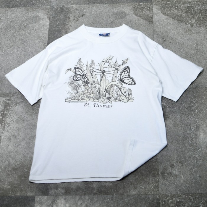 古着 オーバーサイズ 99's プリントTシャツ Tシャツ 白Tシャツ | Vintage.City 빈티지숍, 빈티지 코디 정보