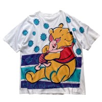90’s “Winnie-the-Pooh” Pooh & Piglet Print Tee | Vintage.City 빈티지숍, 빈티지 코디 정보