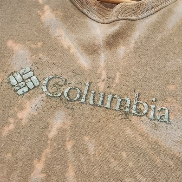 Columbiaコロンビア タイダイ柄絞り染めロゴプリントビッグティーシャツ古着 | Vintage.City 빈티지숍, 빈티지 코디 정보