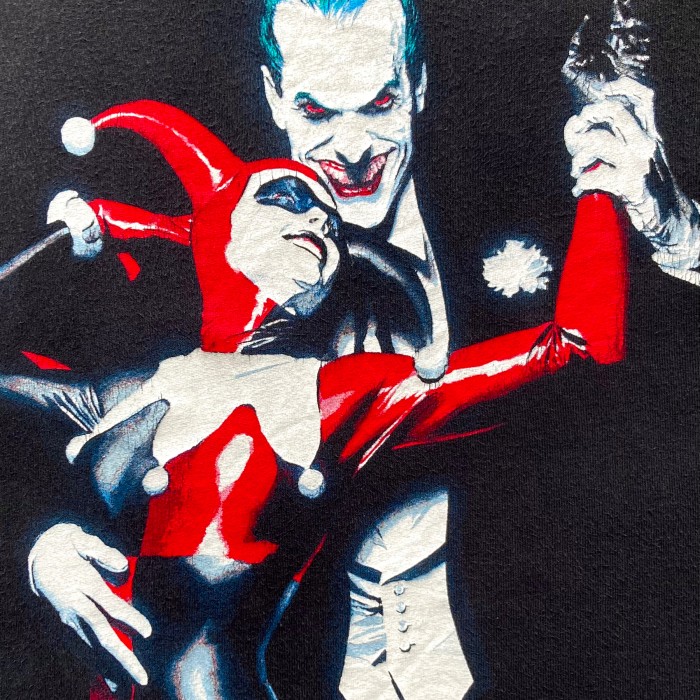 “BATMAN” Joker & Harley Quinn Print Tee | Vintage.City 빈티지숍, 빈티지 코디 정보