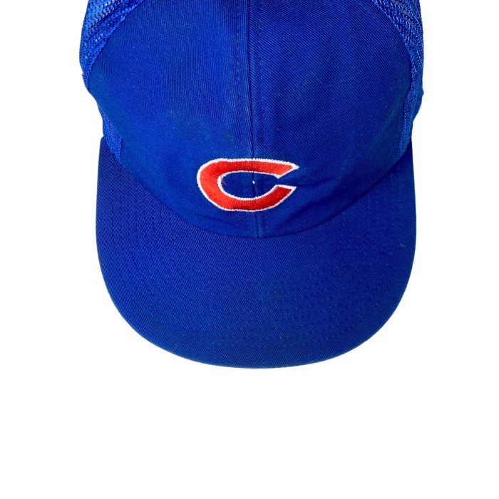 90’s MLB “Chicago Cubs” Mesh Cap | Vintage.City 古着屋、古着コーデ情報を発信