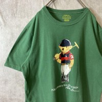 POLO RALPH LAUREN polo bear T-shirt size XL (170) 配送A ラルフローレン　ポロベアTシャツ　緑 | Vintage.City 古着屋、古着コーデ情報を発信