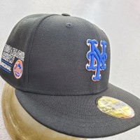 newera ニューエラ59fifty  ニューヨークメッツ帽子キャップ黒cap | Vintage.City 古着屋、古着コーデ情報を発信
