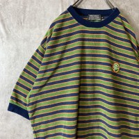 HYSTERIC GLAMOUR border pile T-shirt size XL 配送A ヒステリックグラマー　ボーダー　パイル地　刺繍ロゴ | Vintage.City Vintage Shops, Vintage Fashion Trends