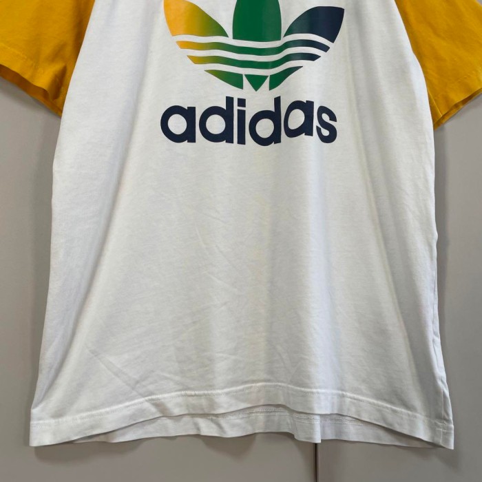 adidas big logo raglan T-shirt size L 配送C　アディダス　ビッグロゴ　ラグランTシャツ　トレフォイル　リンガー | Vintage.City Vintage Shops, Vintage Fashion Trends