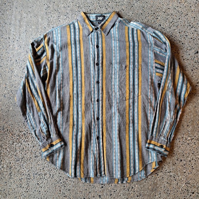 ストライプシャツ used [305073] | Vintage.City 古着屋、古着コーデ情報を発信