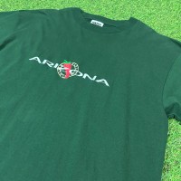 【Men's】 90s ～ ARIZONA グリーン 刺繍 Tシャツ / Vintage ヴィンテージ 古着 ティーシャツ T-Shirts 半袖 緑 | Vintage.City 古着屋、古着コーデ情報を発信