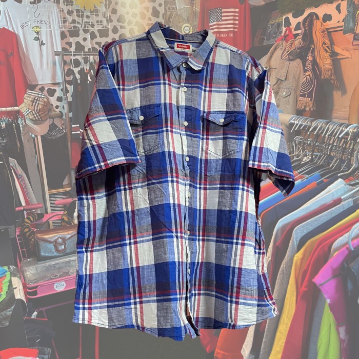 Wrangler オーバーサイズ　チェックシャツ | Vintage.City 빈티지숍, 빈티지 코디 정보