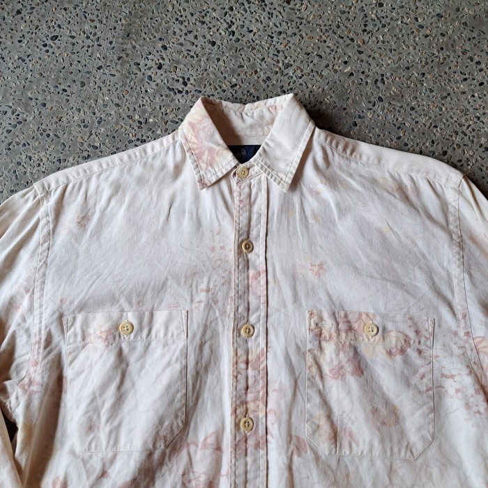 Ralph Lauren 花柄ボタンダウンシャツ used [305071] | Vintage.City 빈티지숍, 빈티지 코디 정보