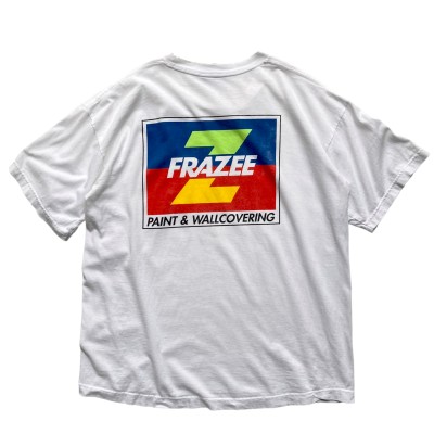 90’s “FRAZEE Paint & Wallcovering” Print Tee | Vintage.City 古着屋、古着コーデ情報を発信