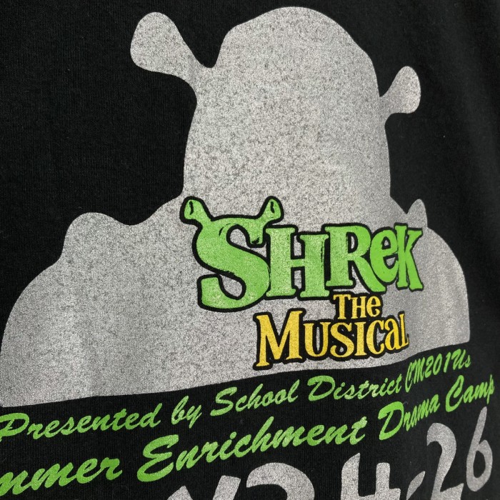 00's SHREK THE MUSICAL S/S PRINT T-SHIRT | Vintage.City 빈티지숍, 빈티지 코디 정보