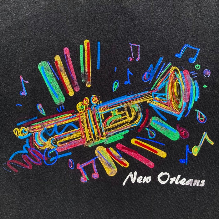00’s New Orleans Jazz T-Shirt | Vintage.City 빈티지숍, 빈티지 코디 정보