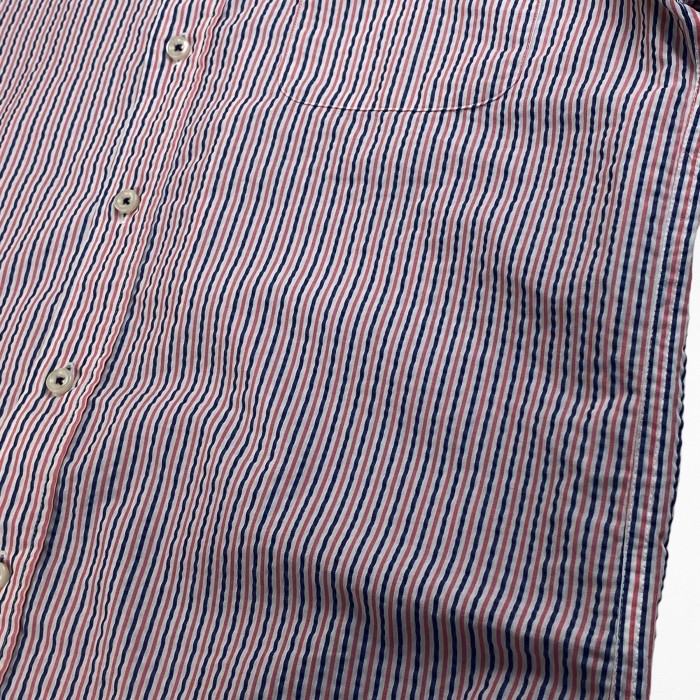 USED カンサイジーンズ 半袖 シアサッカーシャツ BDシャツ | Vintage.City 빈티지숍, 빈티지 코디 정보