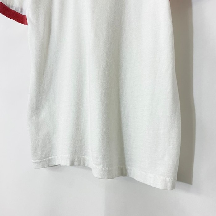 60s CHISCAS フロッキープリント リンガー Tシャツ 白 ピンク M | Vintage.City 빈티지숍, 빈티지 코디 정보