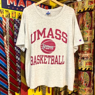 90's vintage チャンピオン Tシャツ XL UMASS BASKET | Vintage.City 빈티지숍, 빈티지 코디 정보