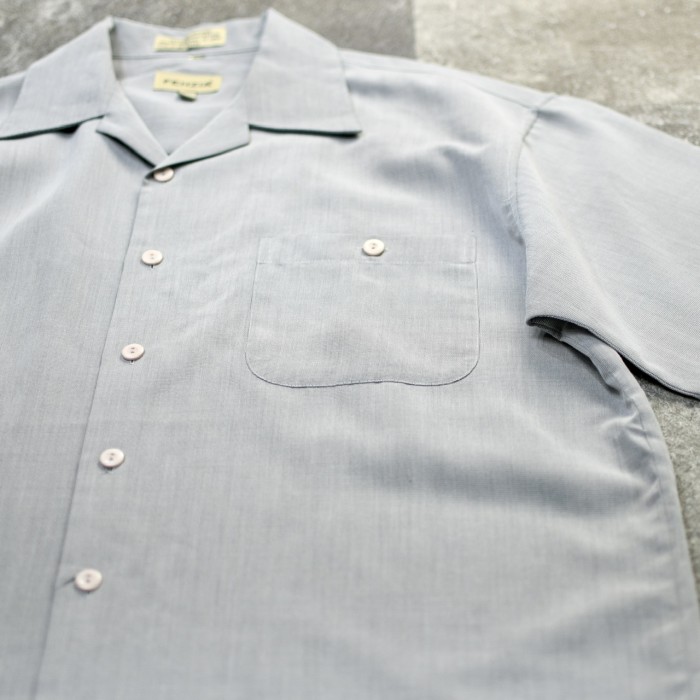 古着 オーバーサイズ レーヨンシャツ 半袖シャツ グレー デザインシャツ | Vintage.City 古着屋、古着コーデ情報を発信