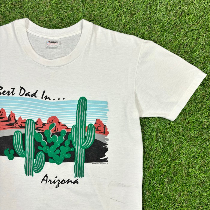 【Men's】 80s Best Dad In Arizona Tシャツ / Made In USA Vintage ヴィンテージ 古着 ティ-シャツ T-Shirts 半袖 白 ホワイト | Vintage.City Vintage Shops, Vintage Fashion Trends