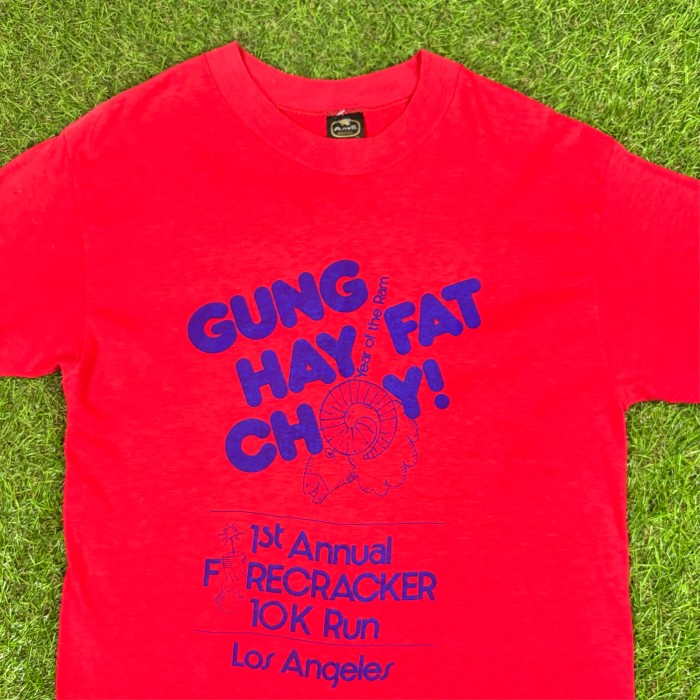 【Men's】 70s Gung Hay Fat Choy Tシャツ / Made In USA 古着 Vintage ヴィンテージ アメリカ製 Chinese New Year 旧正月 | Vintage.City 古着屋、古着コーデ情報を発信