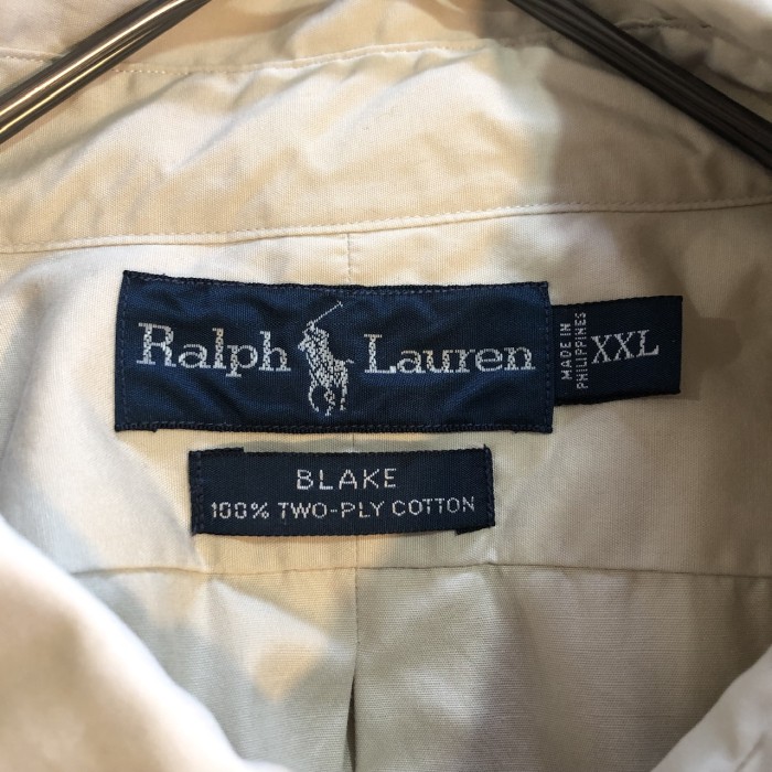 ビックサイズ 90s RalphLauren BLAKE BDシャツ XXL | Vintage.City 古着屋、古着コーデ情報を発信