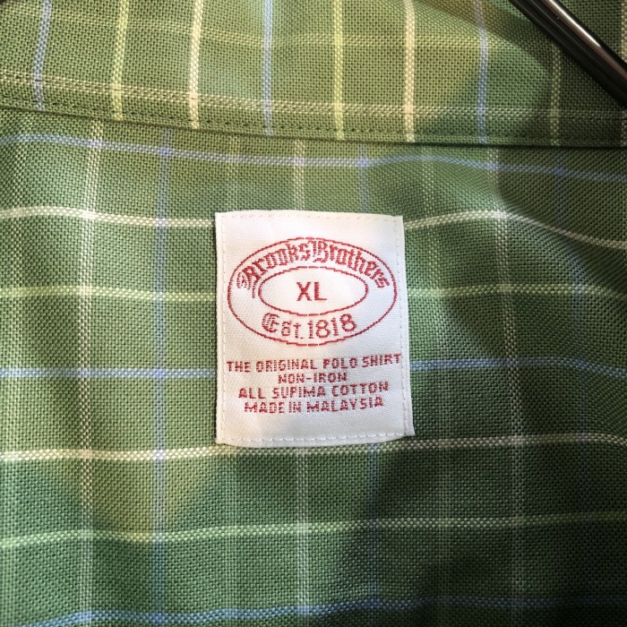 ブルックスブラザーズ チェック BDシャツ スーピマコットン ビック   XL | Vintage.City 빈티지숍, 빈티지 코디 정보