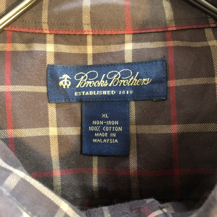 ブルックスブラザーズ チェック コットン BDシャツ ビックサイズ | Vintage.City 빈티지숍, 빈티지 코디 정보