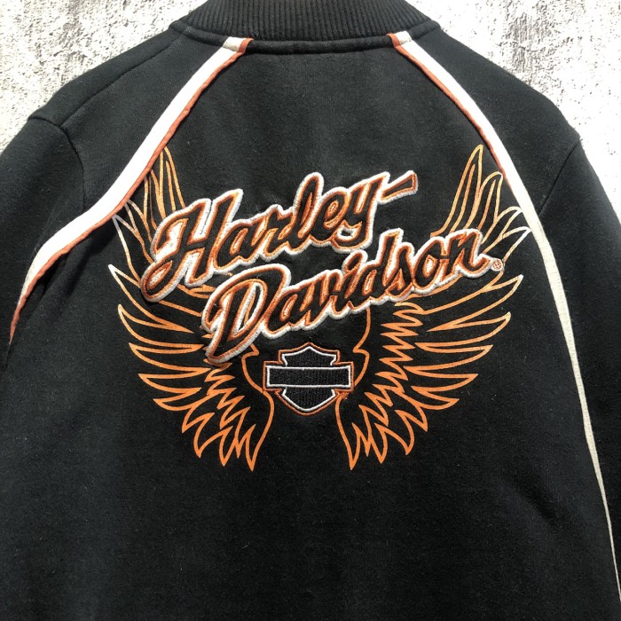 00s ハーレーダビッドソン トラックジャケット 刺繍ロゴ　Y2K | Vintage.City 古着屋、古着コーデ情報を発信