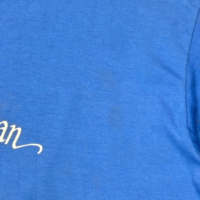【Men's】  80s  The Music Man イラスト Tシャツ / Made in USA Vintage ヴィンテージ 古着 半袖 ティーシャツ T-Shirts ブルー 青 | Vintage.City 빈티지숍, 빈티지 코디 정보