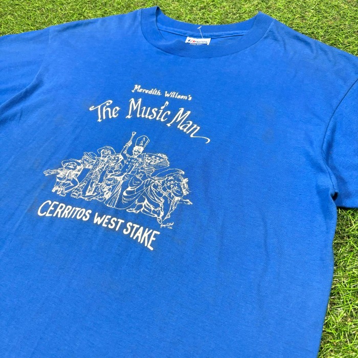 【Men's】  80s  The Music Man イラスト Tシャツ / Made in USA Vintage ヴィンテージ 古着 半袖 ティーシャツ T-Shirts ブルー 青 | Vintage.City Vintage Shops, Vintage Fashion Trends
