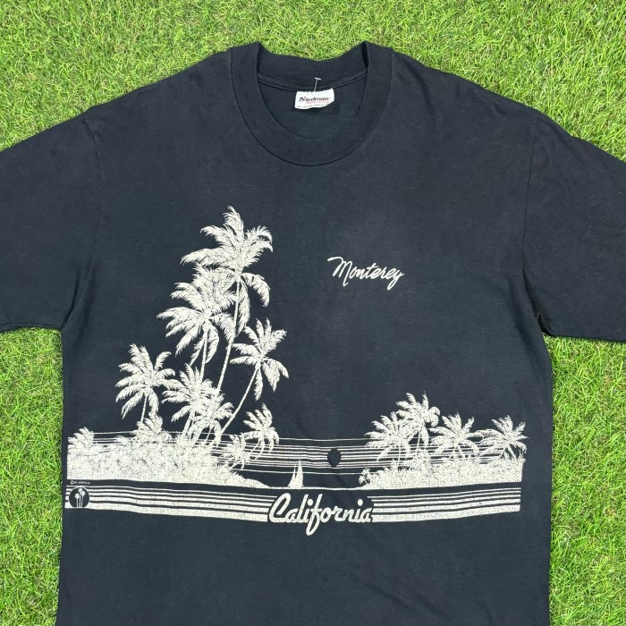 【Men's】 80s パームツリー California ブラック Tシャツ / Made in USA Vintage ヴィンテージ 古着 半袖 ティーシャツ T-Shirts ヤシの木 | Vintage.City Vintage Shops, Vintage Fashion Trends
